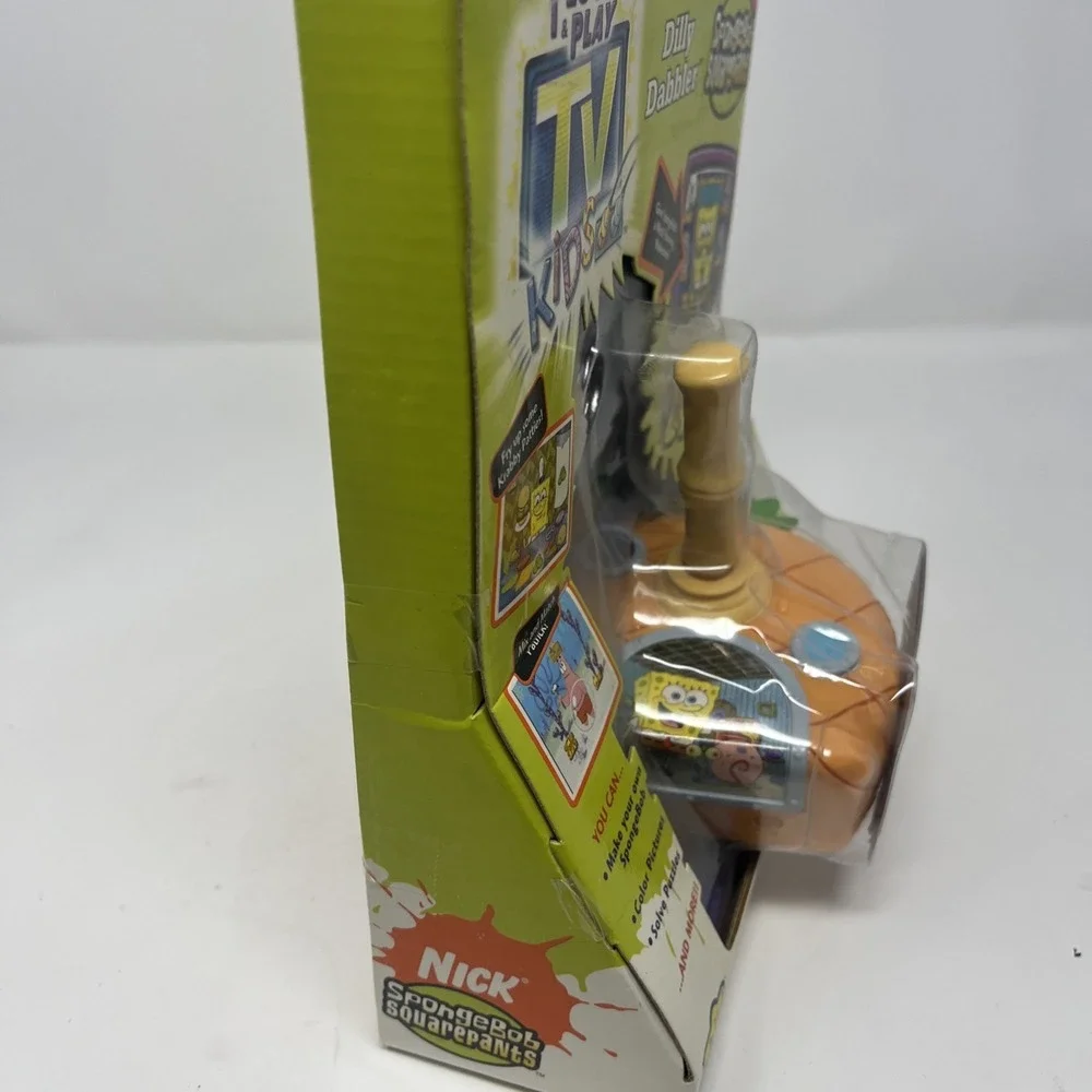 SpongeBob SquarePants Dilly Dabbler Plug n' Play TV Game by Jakks Pacific NEW